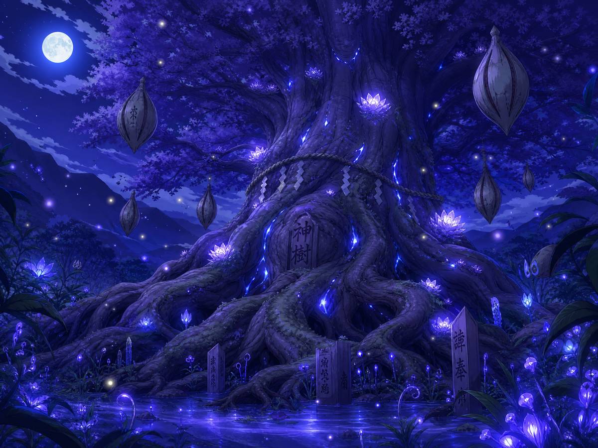 探花视频-千年古树夜间生态视频记录